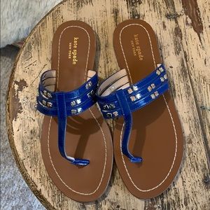 NWOB Kate Spade Carol Mystic Blue Sandal